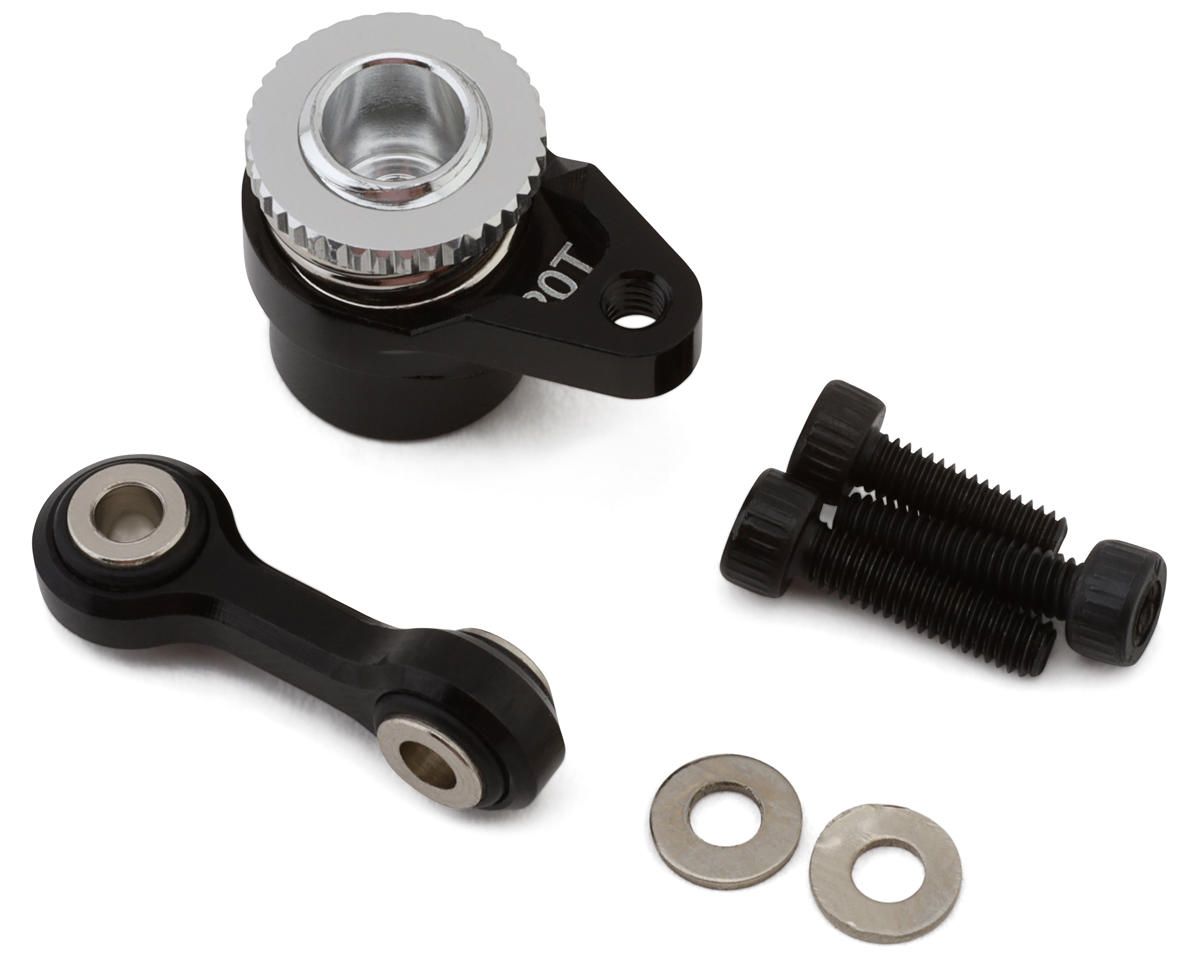 GRM48SH20T Hot Racing Arrma Grom Aluminum Servo Saver Set (Black) (20T)