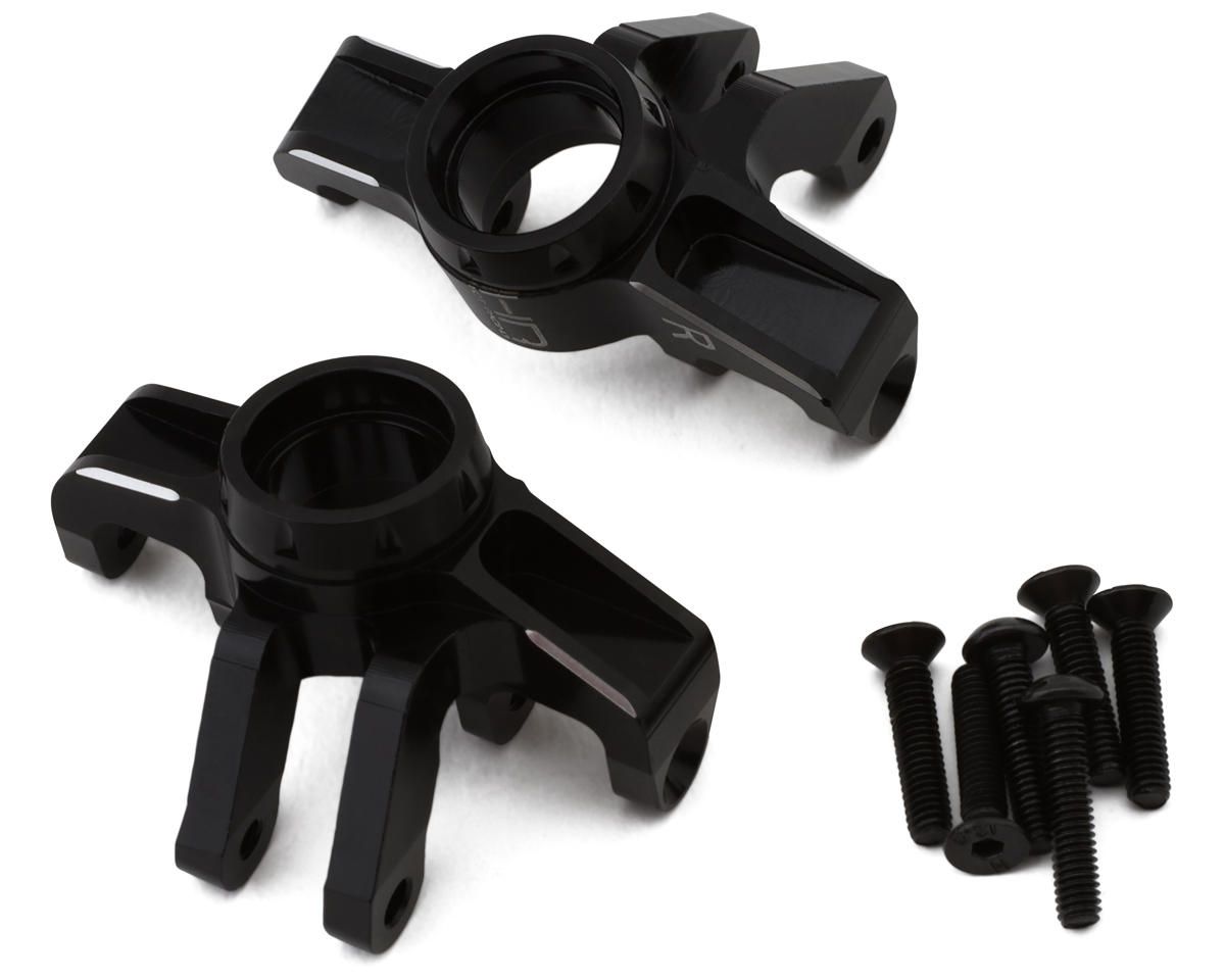 GRM2101  Hot Racing Arrma Grom Aluminum Front Steering Knuckle Set (Black) (2)