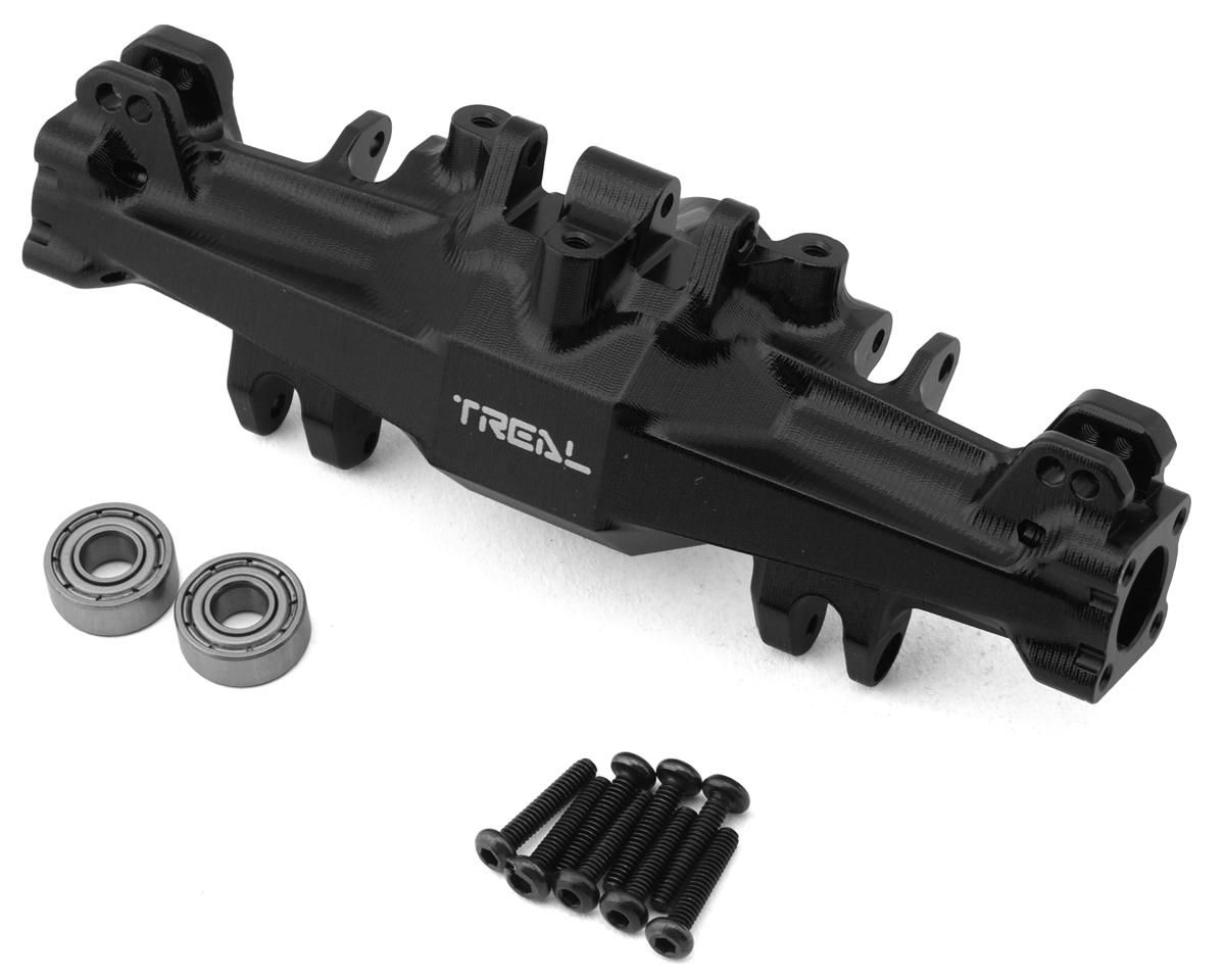 X0042Z74RH Treal Hobby Losi Mini LMT CNC Aluminum Axle Housing (Black)