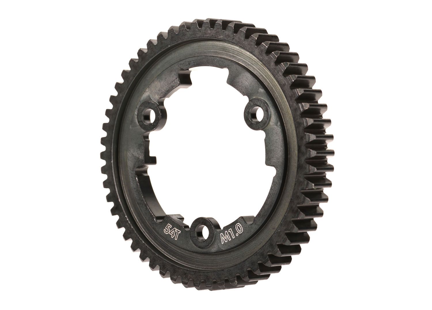 6444 Spur gear, 54-tooth (machined, hardened steel) (wide face, 1.0 metric pitch)