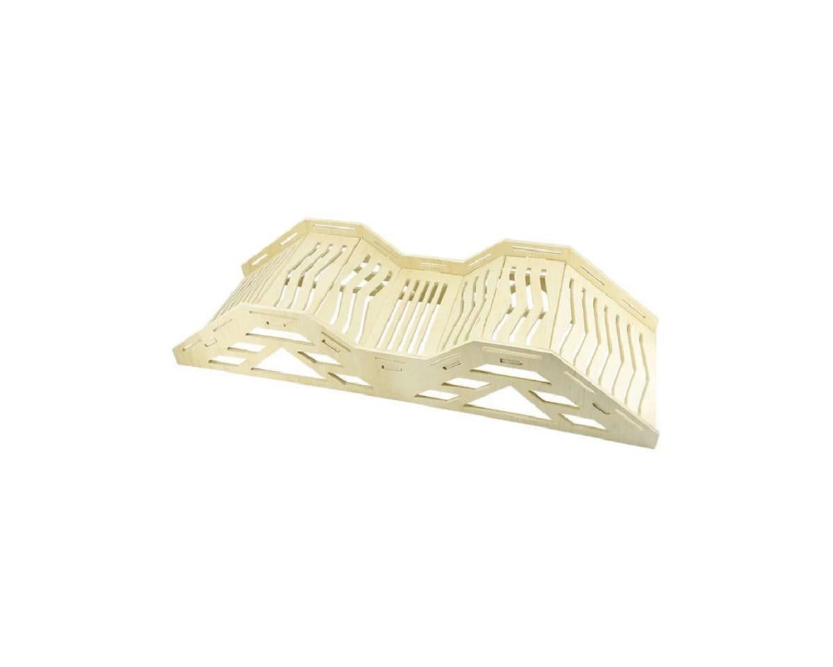 PHB6319 High Density RC Crawler Wood Trail Hill Bridge (E Style) 1/24 1/18