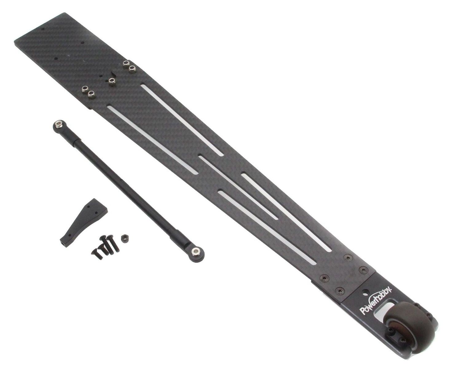 PHB6736 Powerhobby 3mm Carbon Fiber Wheelie Bar Set FOR Traxxas 4-Tec 2.0  11.8" inches