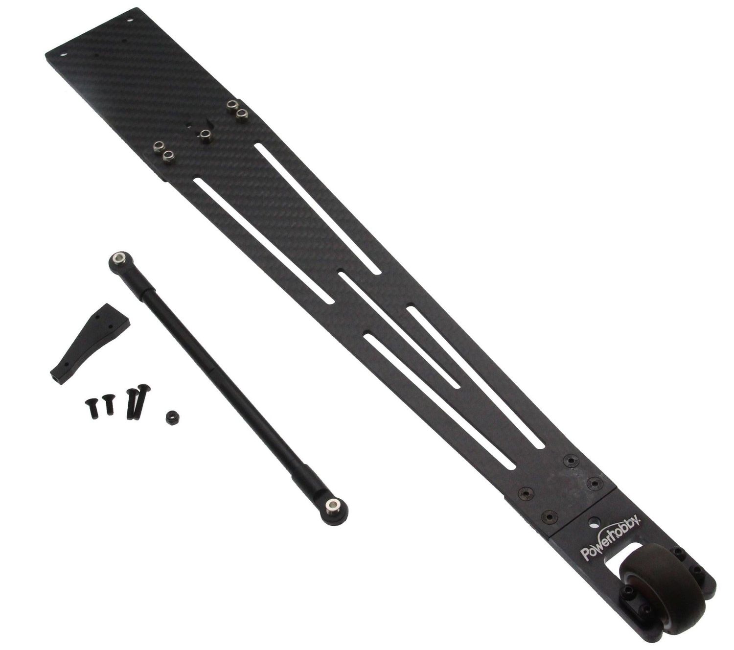 PHB6735 Powerhobby 3mm Carbon Fiber Wheelie Bar Set FOR Traxxas Drag Slash 11.8" inches