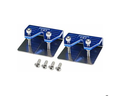 Hot-Racing Aluminum Double Trim Tab Adjusters (2) - Spartan SR