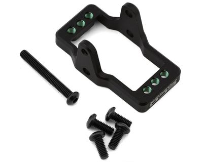 EcoPower CNC-Machined Aluminum Servo Mount for Traxxas™ TRX-4M (Black &amp; Green)