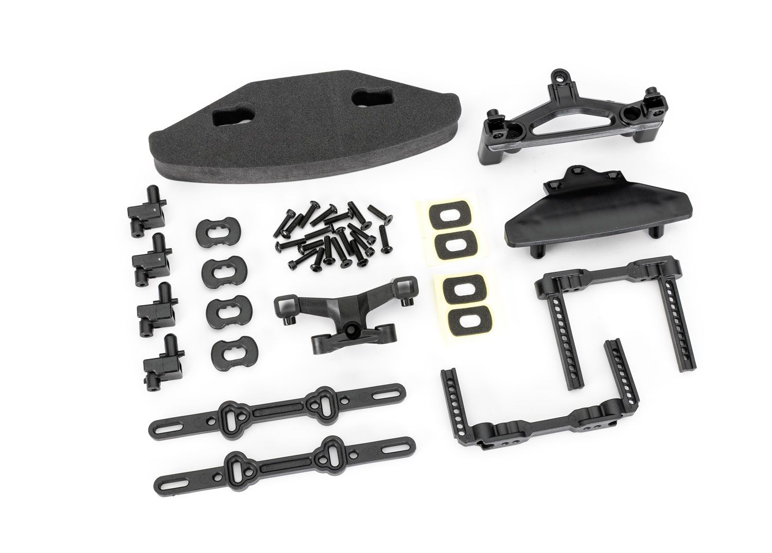 10518 BODY MOUNTS/POSTS FRONT/REAR 4-TEC DRIFT