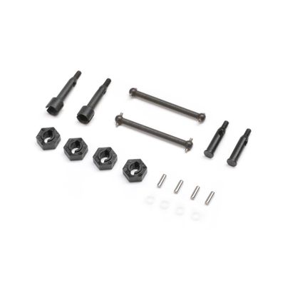 Losi Drive Shafts, Axles, Wheel Hexes: Micro-B/T