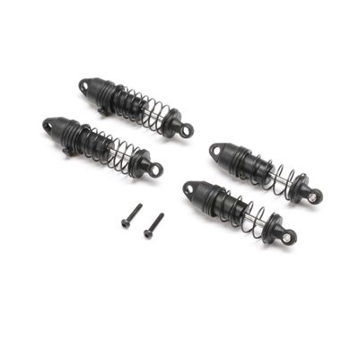 Losi Shock Set, Assembled: Micro-B/T