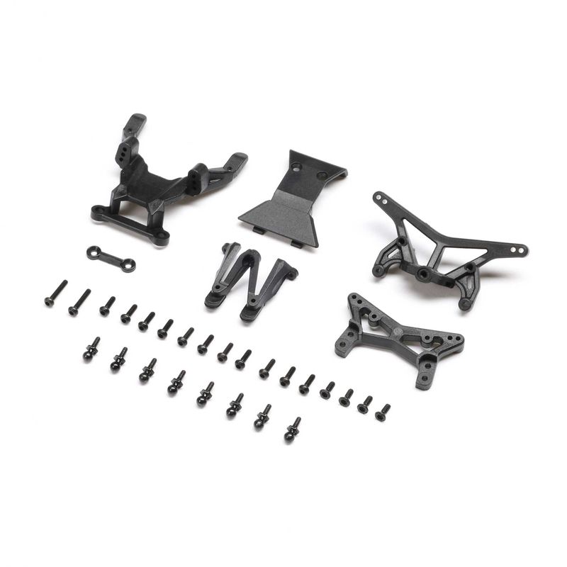 Losi Front &amp; Rear Towers, Bumper: Micro-B/T