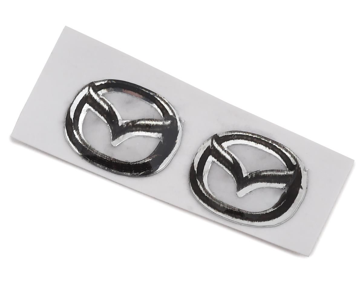 SDW-BADGES-MAZDA Sideways RC Mazda Badges (2) (Miniature Scale Accessory)