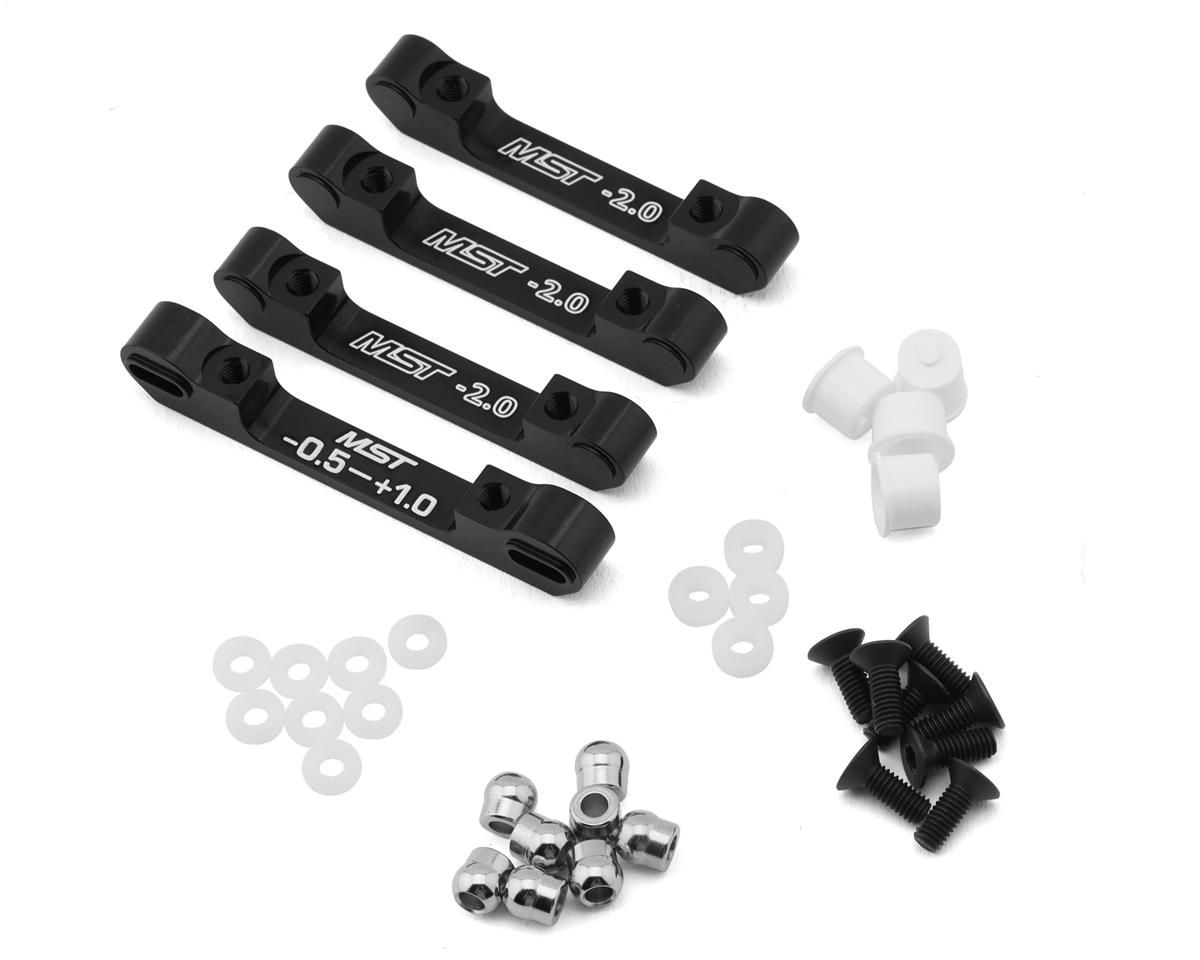210576BK MST RMX 2.0/2.5 Aluminum Suspension Mount Set (Black)