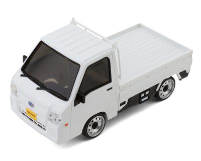 66607 First Mini-Z Subaru Sambar Kei Truck - White Kyosho Kyosho First Mini-Z RWD ReadySet