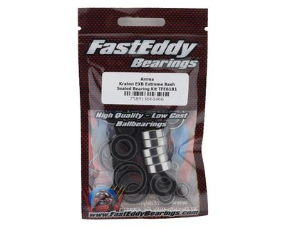 TFE6181 FastEddy Arrma Kraton EXB Extreme Bash Sealed Bearing Kit