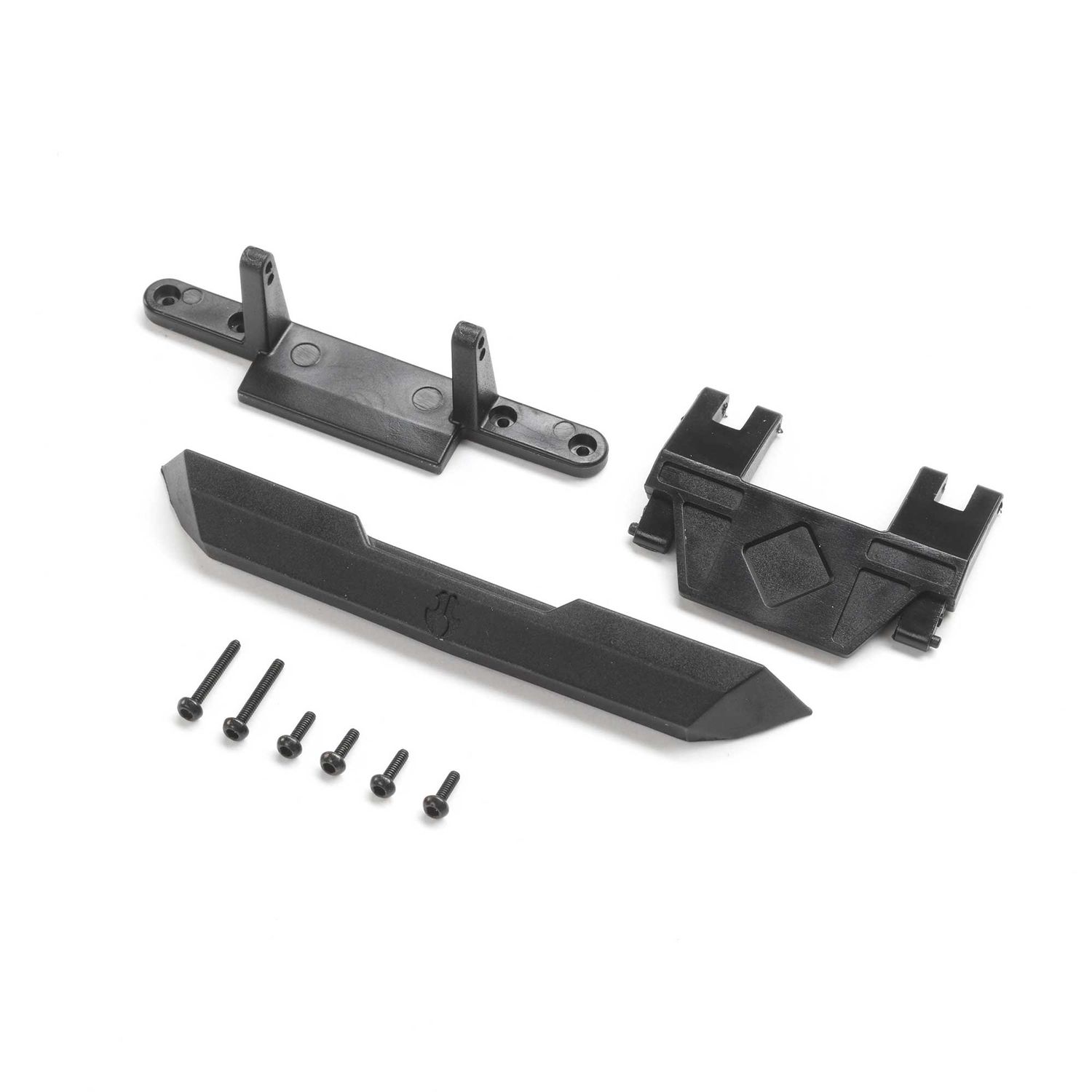 Axial Rear Bumper &amp; Hinge: SCX24 Jeep JT Gladiator