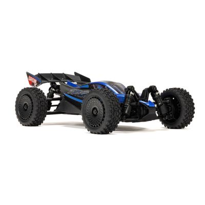 ARA2306ST2 TYPHON GROM 4X4 223S BLX BRUSHLESS SMALL SCALE BUGGY RTR WITH DSC, BATTERY &amp; CHARGER, BLUE
