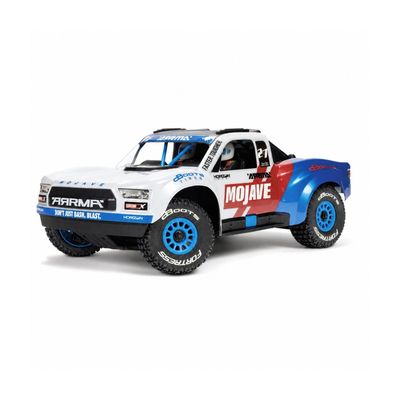 ARA2304ST2 MOJAVE GROM 4X4 223S BLX BRUSHLESS SMALL SCALE DESERT TRUCK RTR WITH DSC, BATTERY &amp; CHARGER, WHITE