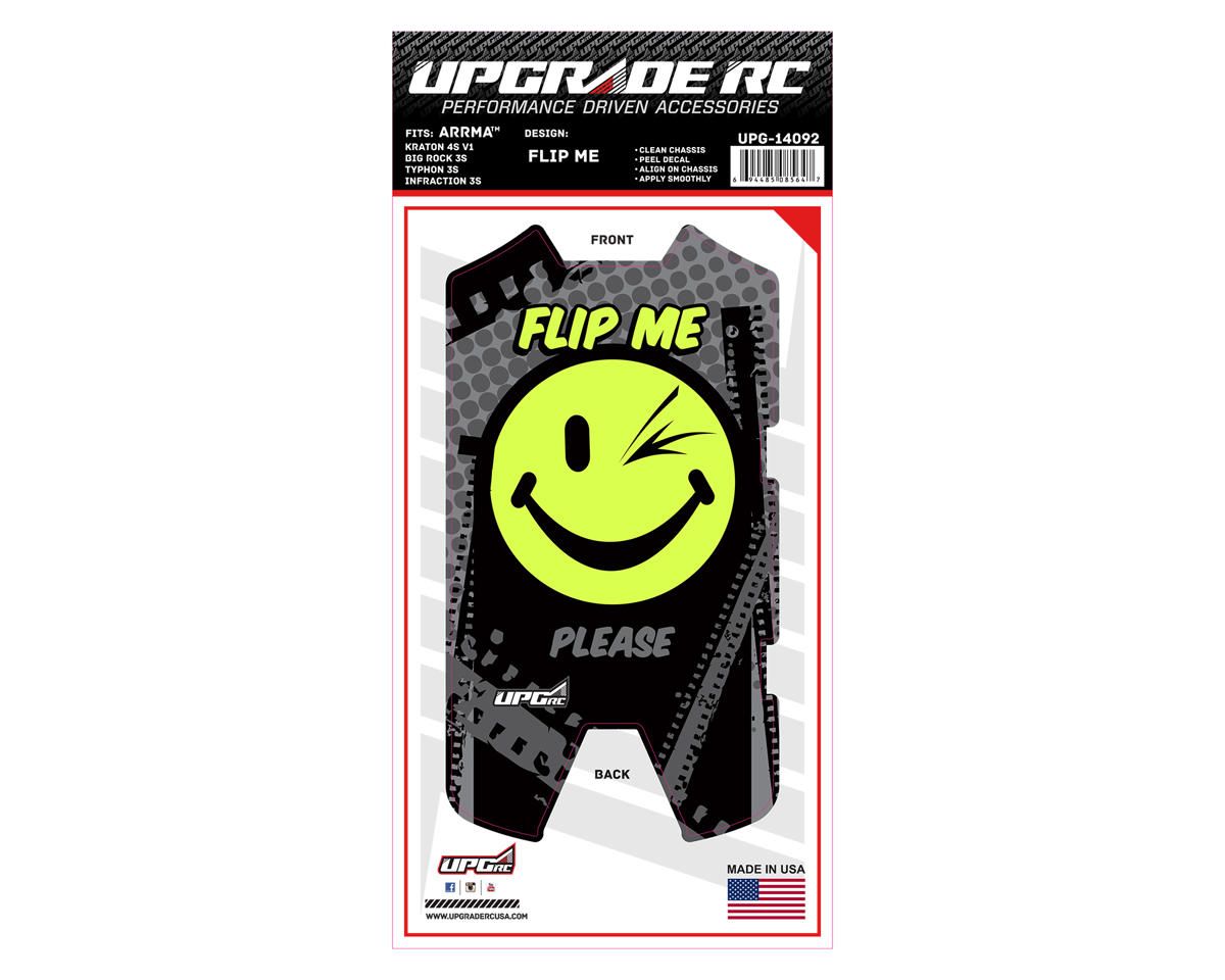 UPG-14092 UpGrade RC Chassis Protector for ARRMA™ (Flip Me) (1) (Kraton 4S/Big Rock 3S/Typhon 3S/Infraction 3S)