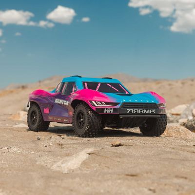 ARA4303V4T3 1/10 SENTON 4X4 223S BLX BRUSHLESS SHORT COURSE TRUCK RTR WITH DSC, BLUE