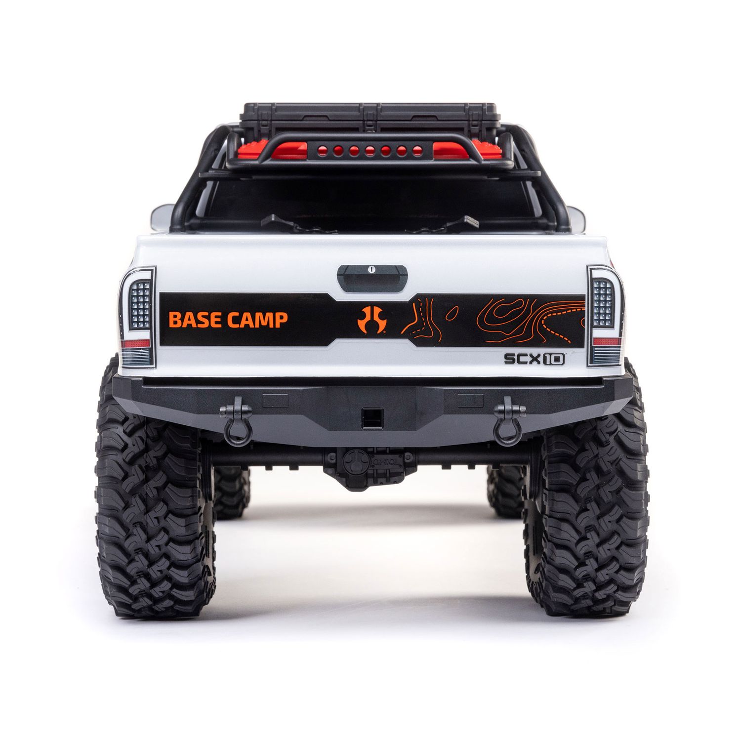 Axial 1/10 SCX10 III Base Camp 4X4 RTR Brushed Rock Crawler, White
