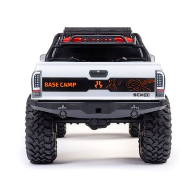 Axial 1/10 SCX10 III Base Camp 4X4 RTR Brushed Rock Crawler, White