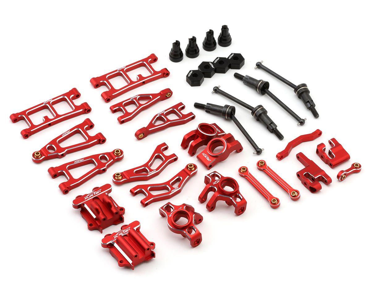 FUR-2598 Furitek Arrma Mojave Grom Ultimate Aluminum Upgrade Combo (Red)