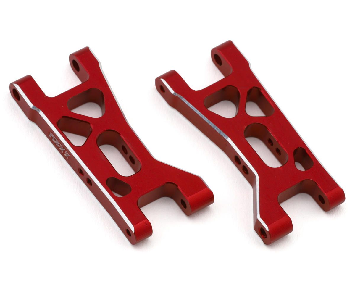 NX-460-R NEXX Racing Losi™ Micro-B Aluminum Front Suspension Arms (Red) (2)