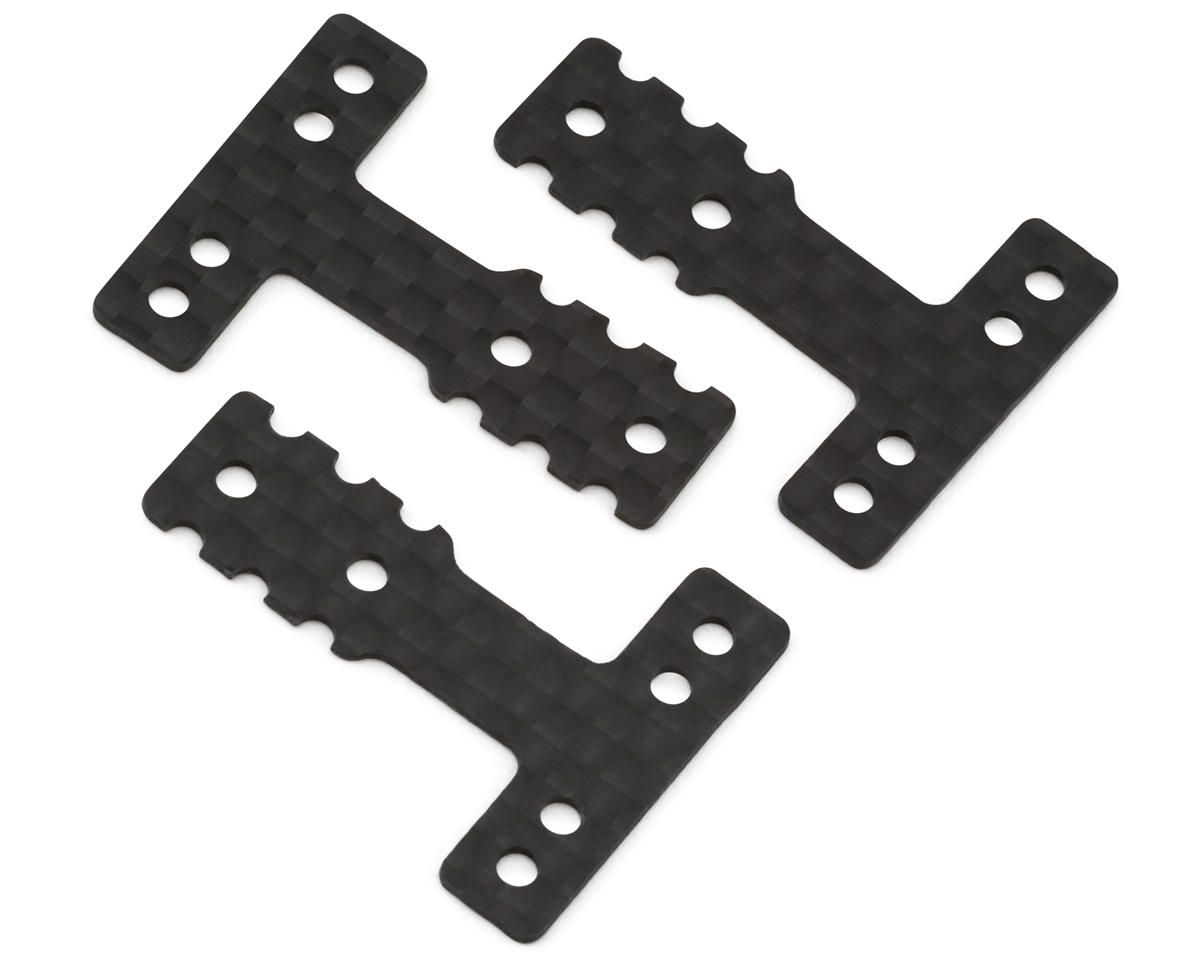 MZW403S Kyosho Mini-Z MR-03 Carbon Fiber Rear Suspension Plate Set (3) (MM/LM)