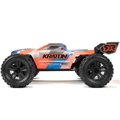 ARA8608V6T1 1/8 KRATON 4X4 6S BLX BRUSHLESS V6 SPEED TRUCK RTR (Blue/Orange)