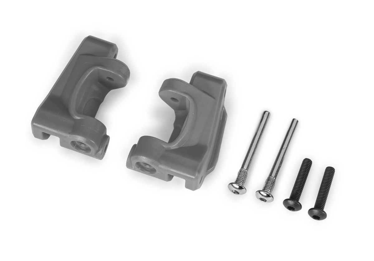 9136-GRAY CASTER BLOCKS GRAY L&amp;R