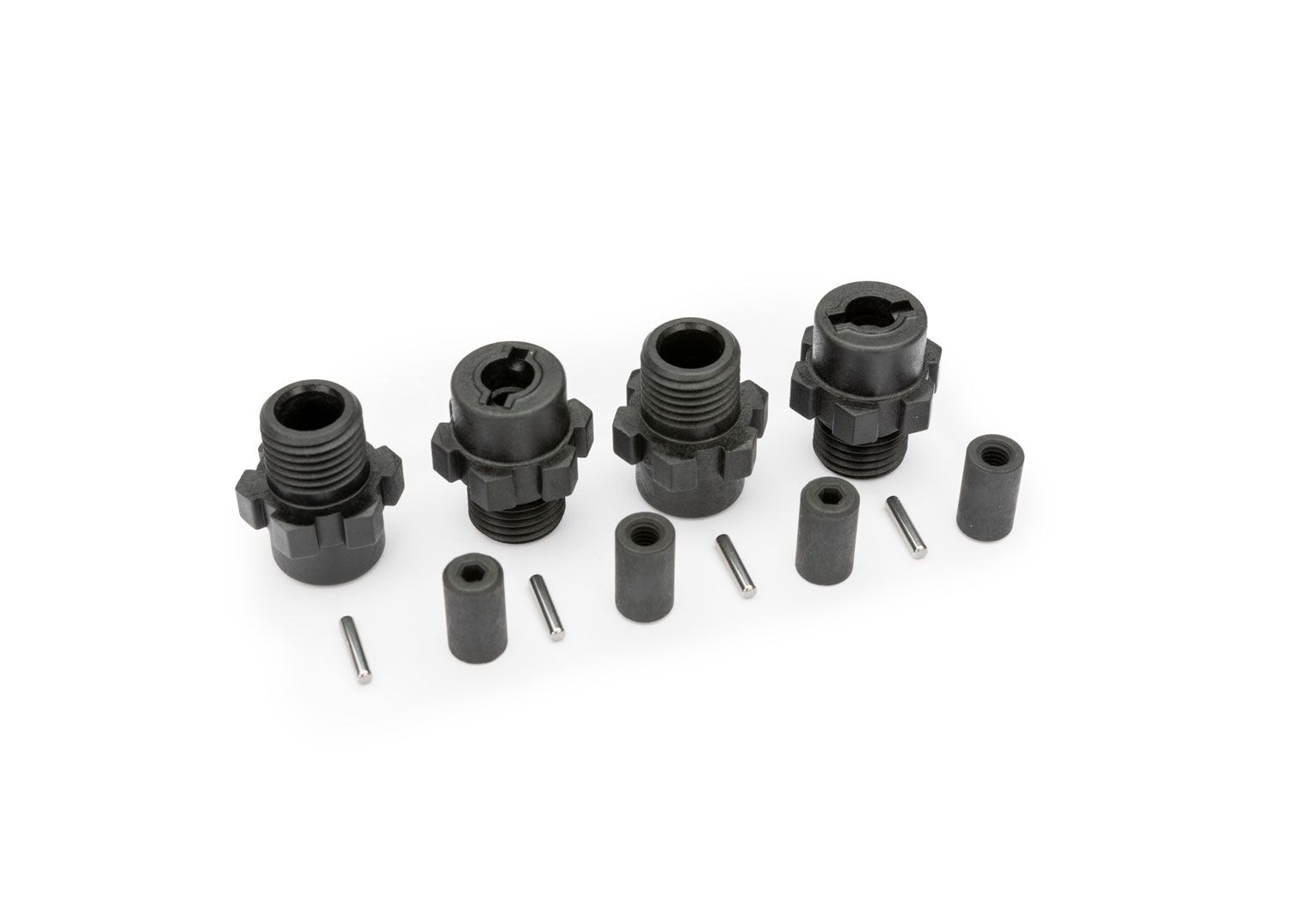9085 WHEEL HUBS HEX (4)/ AXLES (4)