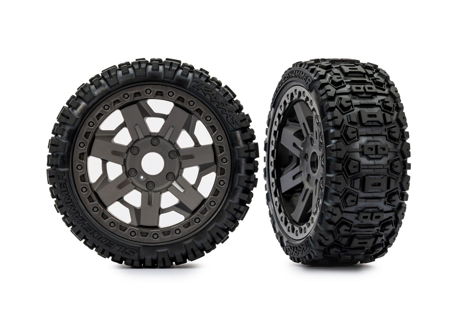 9073 T&amp;W 3.0 GRAY WHL/SLDGHMMR TIRE