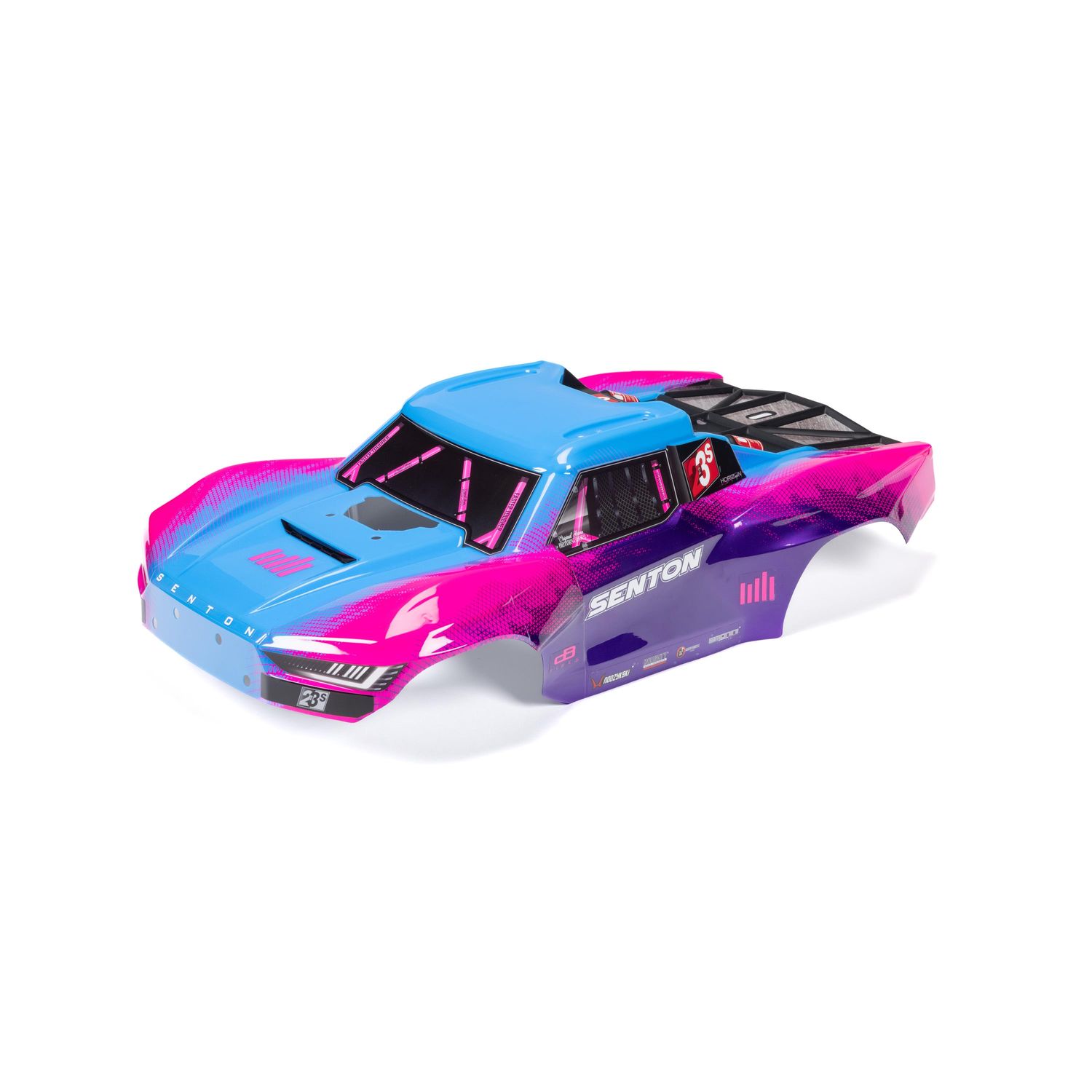 ARRMA SENTON Clipless Painted Decaled Trimmed Body, Blue