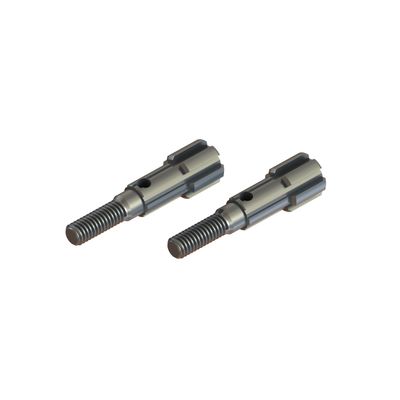 ARA-1382 Wheel Axle 31mm (2pcs) ARRMA Wheel Axle, Long (2)
