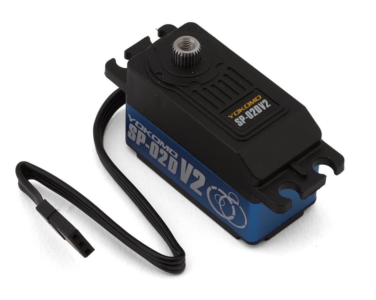 SP-02DV2BL Yokomo SP-02D V2 RWD Digital Low Profile Drift Servo (Blue)