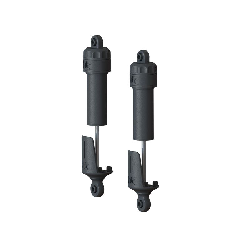 ARRMA Shock Set 11mm Bore, 109mm Length, 2x1.3mm Piston, TBC cSt Oil