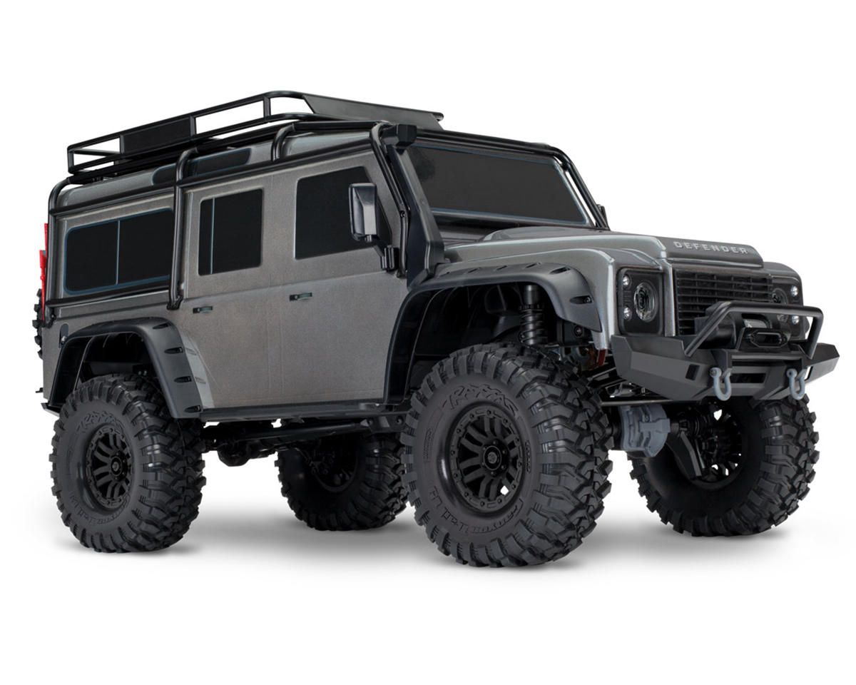 82256-4-SLVR TRX-4 Defender Clipless 1/10