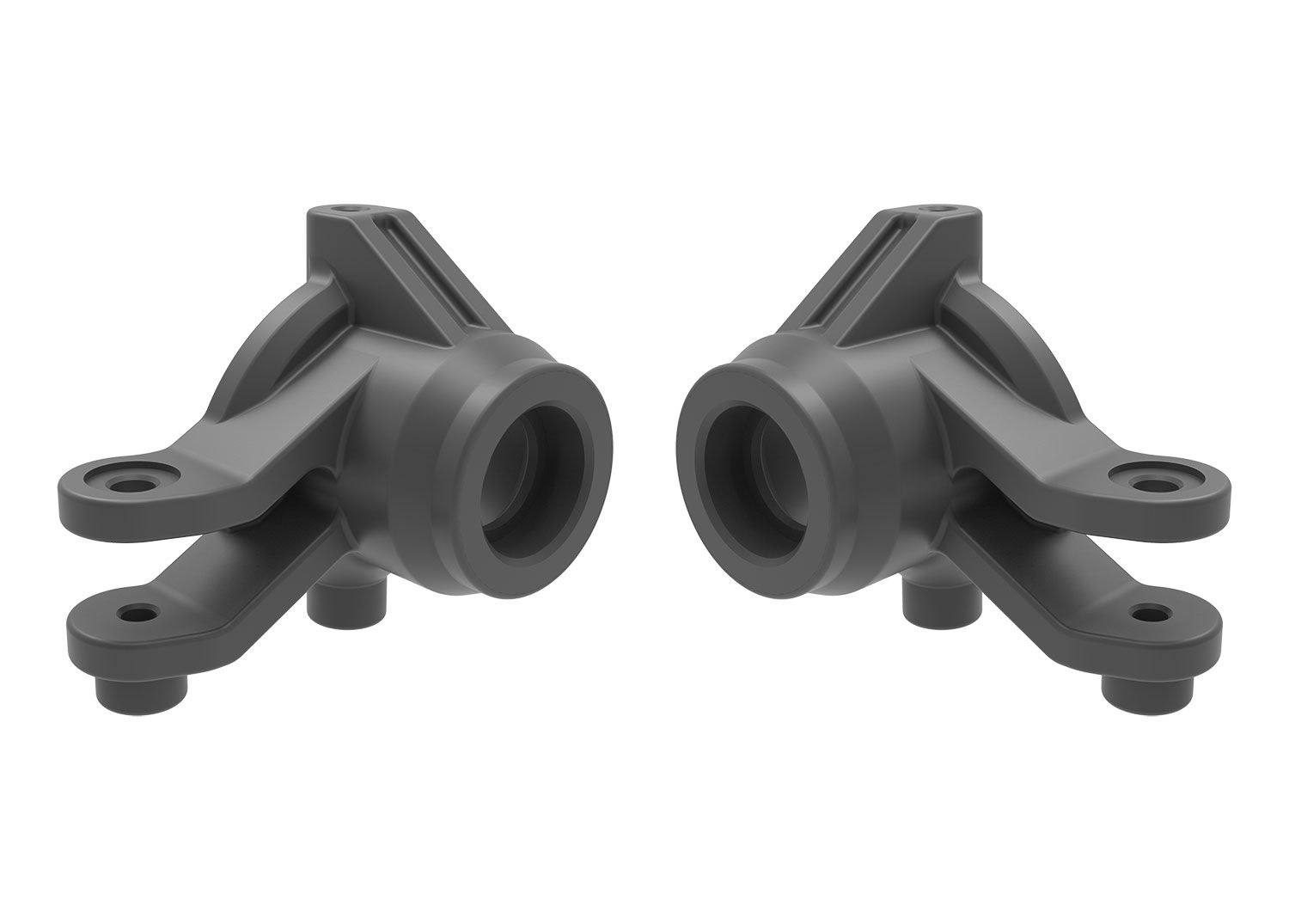10736-GRAY STEERING BLOCKS L&amp;R