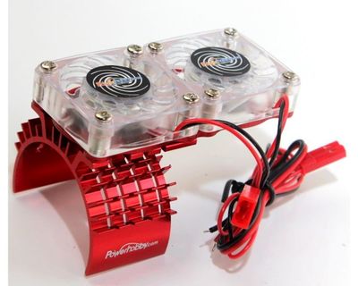 PHBFSRED Aluminum Cooling Fan Slash 4WD Red