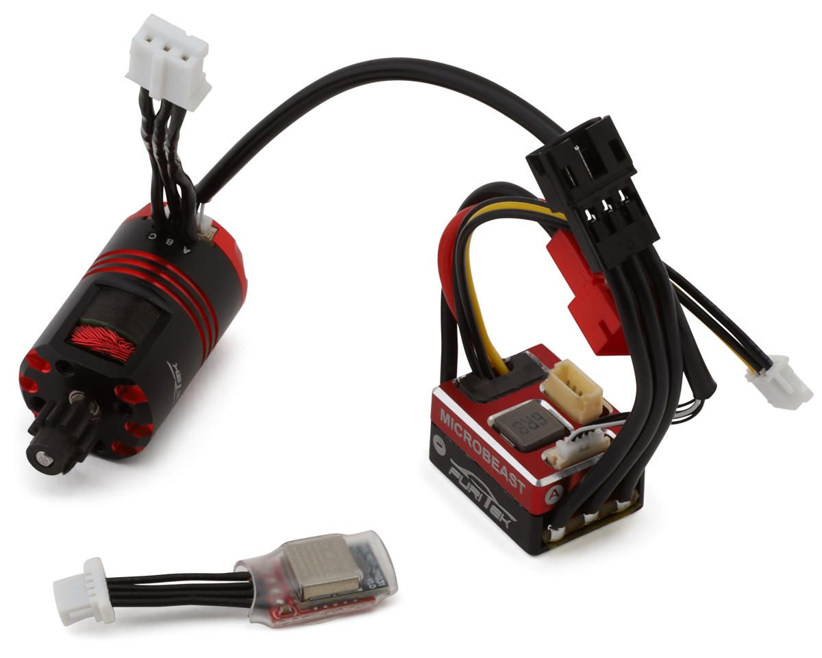 FUR-2617 Furitek Losi™ Micro-B Grasshopper Brushless Sensored ESC &amp; Motor Power System Combo