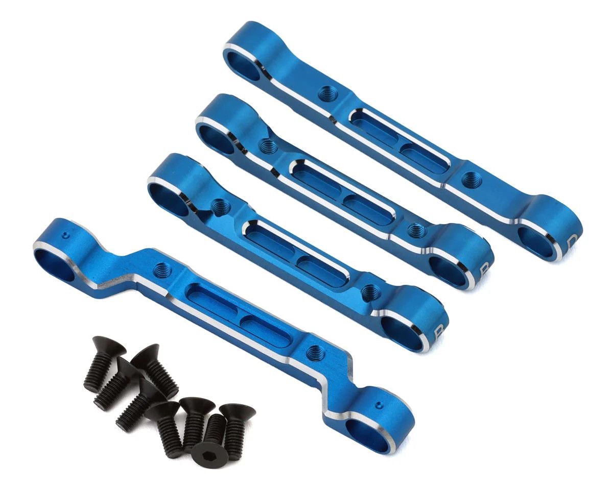 Yokomo RD-301ASBL Aluminum Adjustable Suspension Mount Set Blue RD2.0 Drift