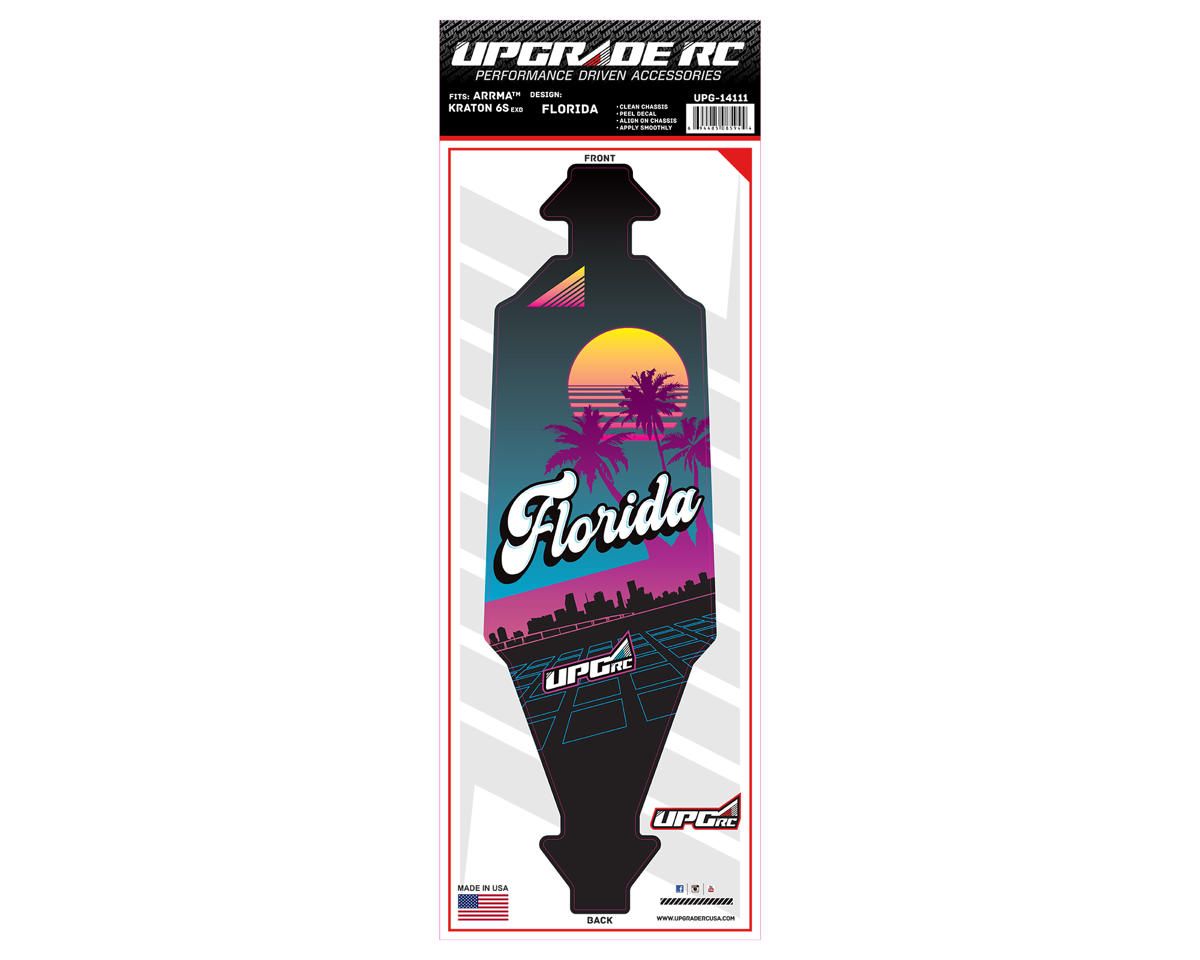 UPG-14111 UpGrade RC Chassis Protector for Arrma® Kraton® 6S EXB (Florida) (1)