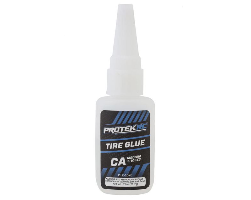 ProTek RC CA Tire Glue w/Glue Tip (Medium) (0.75oz)