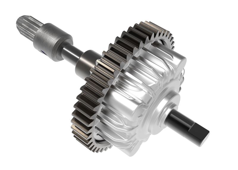10760R DIFF KIT CENTER W/STEEL SPUR
