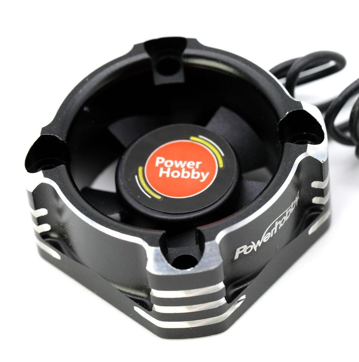 PHF3033-Black Powerhobby 30x30mm Booster High Speed Aluminum RC Cooling Fan 28K