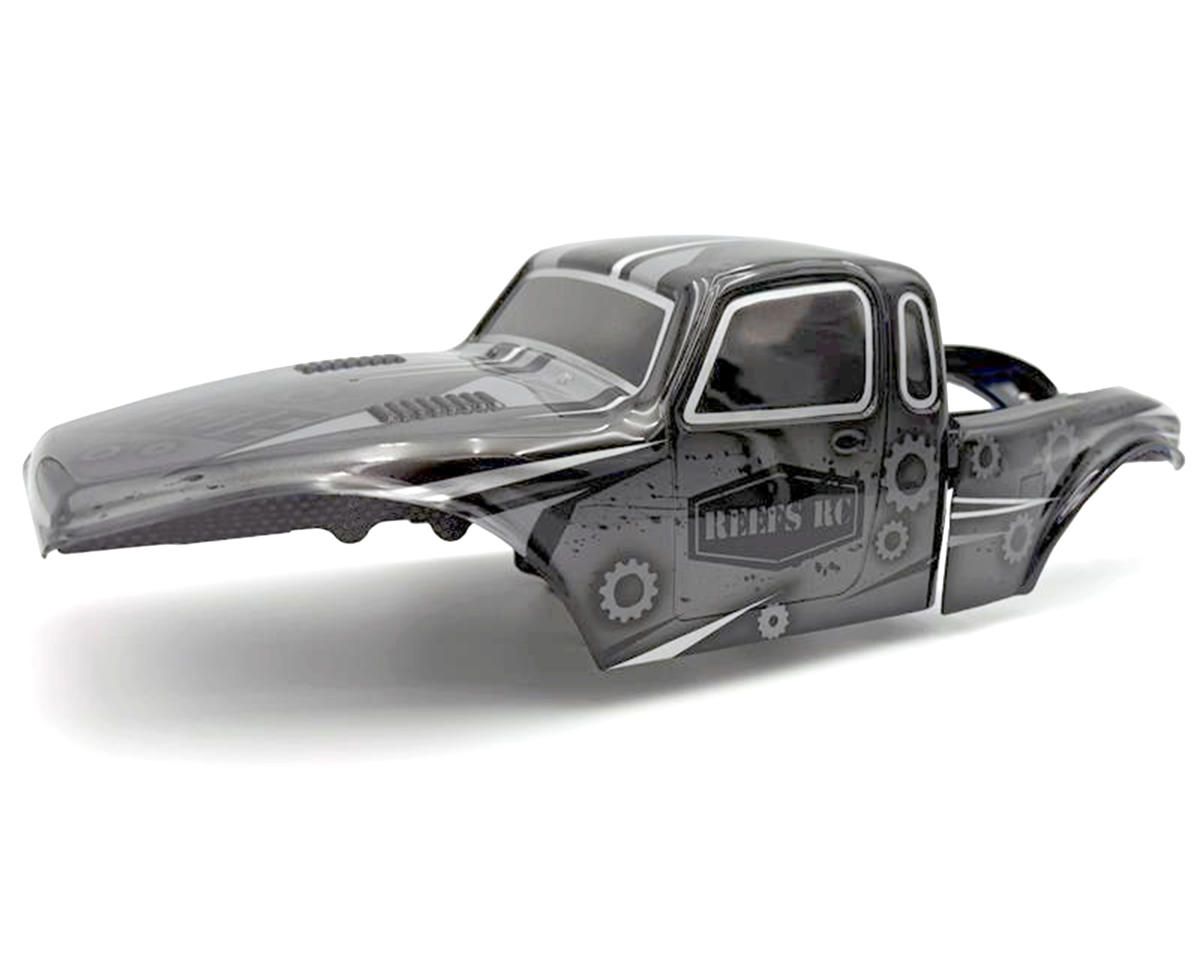 REEFS226 Reefs RC PLAGUE 1/10 Competition Rock Crawler Body (Clear) w/Rear Fenders
