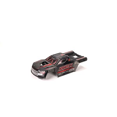 ARRMA KRATON 6S EXB Painted Decaled Trimmed body (Black)
