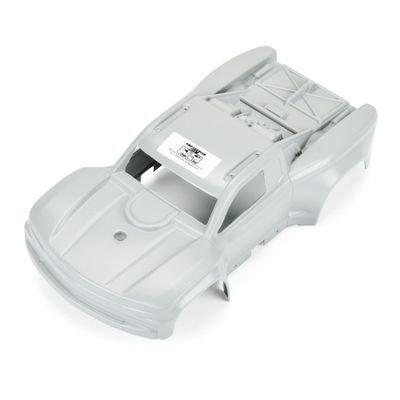 PRO367514 Pre-Cut 2019 Chevy Silverado Trophy Truck Tough-Color Gray Body for Arrma Mojave Grom