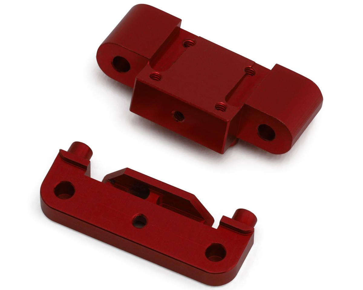 NX-487-R NEXX Racing Losi® Micro-B Aluminum Front Bulkhead (Red)