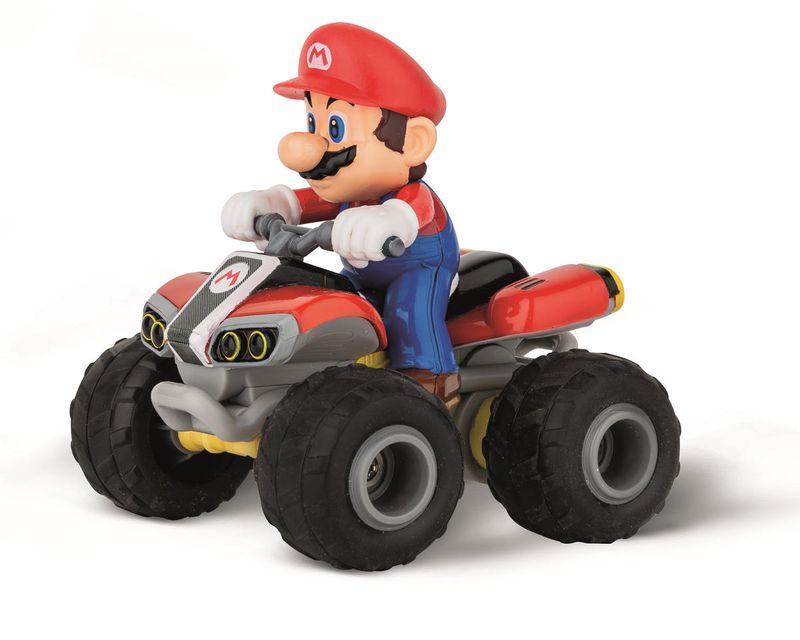 Carrera Nintendo® Mario Kart™ 1/40 Micro Mario® RTR Quad w/2.4GHz Radio, Battery &amp; Charger