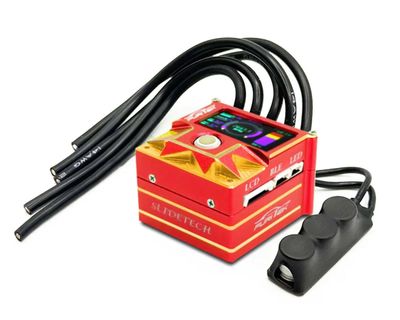 FUR-2652 Furitek SlideTech Drift &amp; Stock 1/10 Sensored ESC w/OLED Display Crimson Gold Edition